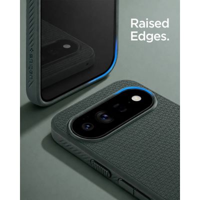8. Spigen Liquid Air Mag MagSafe Case for Google Pixel 11 Pro XL - Dark Green