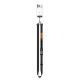3. Tech-Protect C9S Rope Crossbody Phone Lanyard - Black and Orange