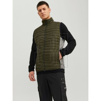 16. Jack &amp; Jones Jjemulti Bodywarmer Collar Noos M 12200684ROSIN