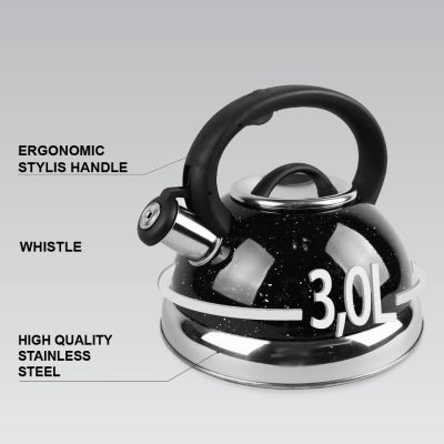 3. Non-electric kettle MR-1313-BLACK MAESTRO