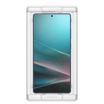 4. Spigen Elite Shield EZ FIT Hybrid Glass for Samsung Galaxy S25 Ultra - Transparent
