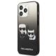 2. Karl Lagerfeld Gradient Ikonik Karl&Choupette Case for iPhone 13 Pro / iPhone 13 - Black