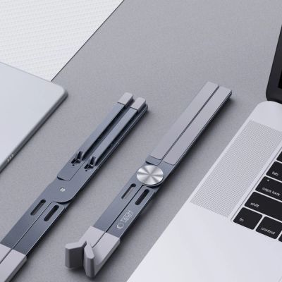 6. Tech-Protect ULS300 Laptop Stand - Gray