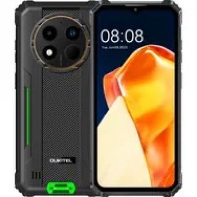 3. Oukitel WP28E 4/64 10600mAh DS. Green smartphone without charger