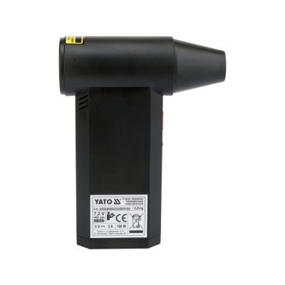 5. Mini blower 7.2 V, 135000 rpm YT-82938 YATO