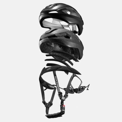 5. Rockbros LK-15 Carbon Fiber Bike Helmet 58-62cm - Black