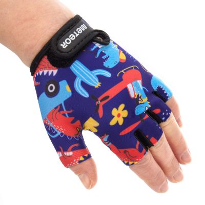 3. Meteor Kids Dino cars Jr 17390 cycling gloves size S