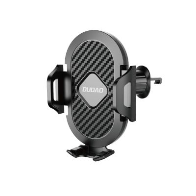 Dudao F2+ smartphone holder for the air vent with clamp - black