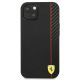 3. Ferrari FESAXHCP13SBK iPhone 13 mini 5.4" black/black hardcase On Track Carbon Stripe