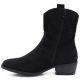 3. Women’s Black Openwork Ankle Boots M.Daszyński MR2353-23