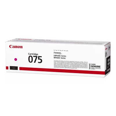 3. Canon 075 Toner Cartridge 1pc Original Magenta