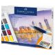 4. FABER CASTELL CS watercolor paints, 36 colors, cubes