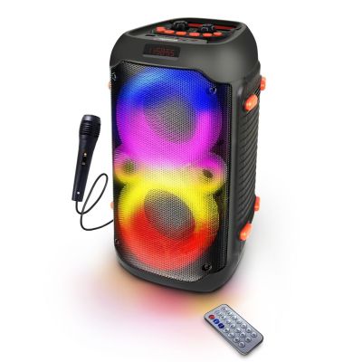 14. ESPERANZA SPEAKER BT FM LED RGB KARAOKE SINGER EP156