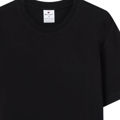 5. Champion Men's Short Sleeve T-shirt 2-pack black 220267 KK001