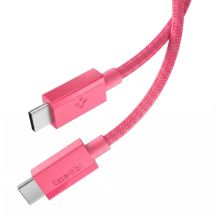 Spigen Essential EB6015CC USB-C Cable 60W 100 cm - Pink