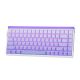 15. gasket HERO84 HE keyboard White+Purple+Gradient+LIGHT JadeKing switch RGB AULA