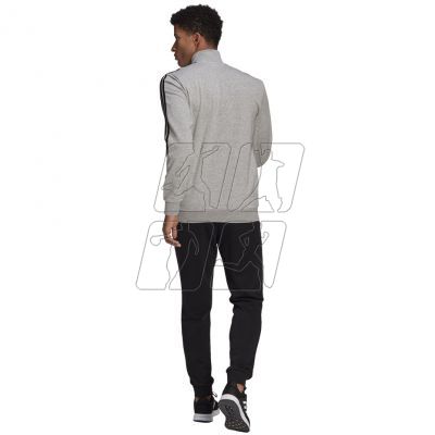 2. Adidas Essenttials Tracksuit men&#39;s tracksuit gray-black GK9975