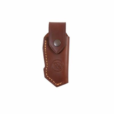 Casström Lars Fält Folder Knife Sheath, Cognac