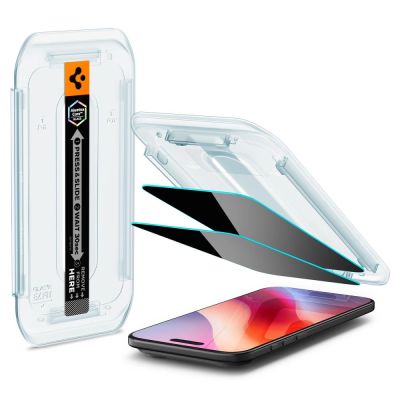 2. Spigen Glas.TR EZ Fit 2-pack privacy glass for iPhone 17 Air