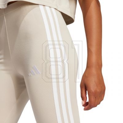 4. adidas Essentials 3-Stripes Cotton W JE0073 Leggings