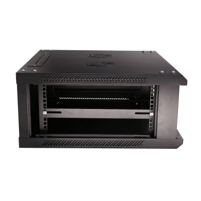 4. Extralink 4U 600x600 Black Wall-Mounted Rack Cabinet