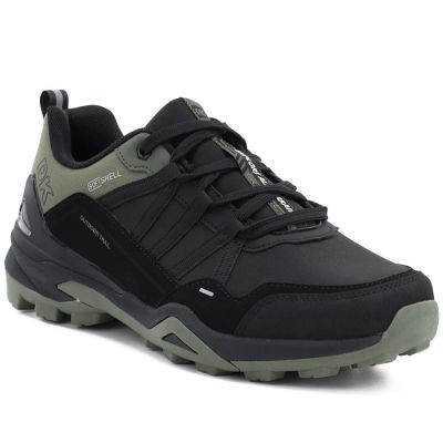 6. Men's waterproof oversized softshell trekking shoes black DK 17920