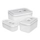 5. 3-Piece Plastic Container Set ZWILLING Fresh & Save 36804-003-0