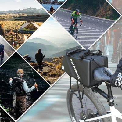 11. Rockbros 30140090001 bicycle bag for trunk 11.6l - black