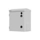 2. WALL-HUNG RACK CABINET 10" HERMETIC IP55 WALL/POLE MOUNTING 320X220X400 GRAY LANBERG (ASSEMBLED)