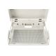 46. Wall-mounted cabinet NWS 19" Slim Line 3HE rotierbar, 2HE fix, 145x500x475 mm, color gray (RAL 7035)
