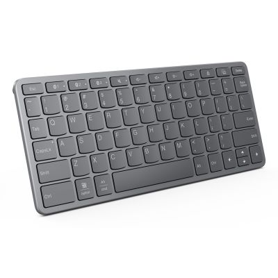 4. Lenovo Multi-Device Wireless Keyboard German USB Type-C Gray