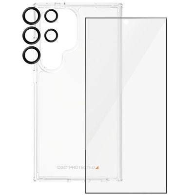3. PanzerGlass Bundle 3in1 Transparent Case + Film + Camera Protector for Samsung Galaxy S24 Ultra