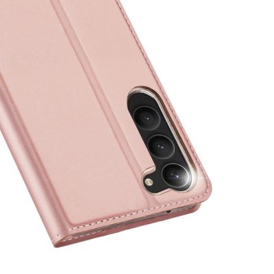3. Dux Ducis Skin Pro case for Samsung Galaxy S23+ flip cover card wallet stand pink