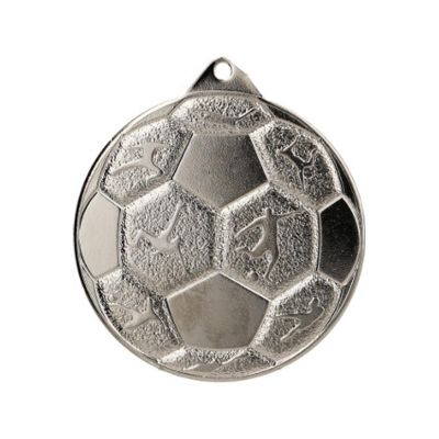 4. STEEL MEDAL FOOTBALL FI 50 MMC8850/S - SILVER