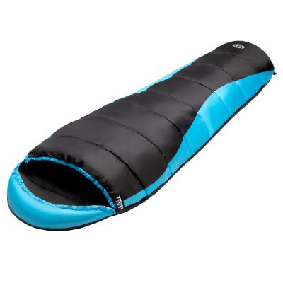 2. NILS CAMP NC2012 Sleeping Bag Black and Blue