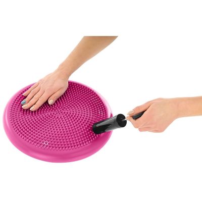 4. SENSORMOTOR DISC PILLOW WITH PUMP 33 CM PINK ENERO FIT