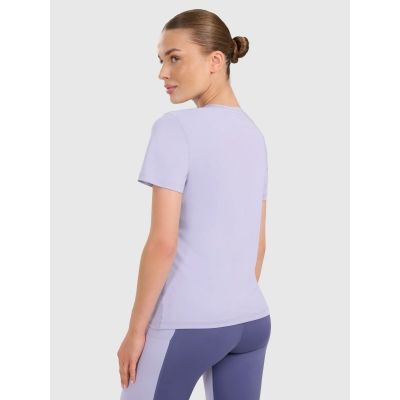 2. Women's quick-drying regular training T-shirt 4F 4FWAW25TFTSF1516-34S