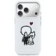 3. Karl Lagerfeld Karl & Choupette Back MagSafe Case for iPhone 17 Pro - Clear