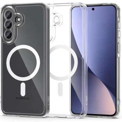 17. Tech-Protect FlexAir Hybrid MagSafe Case for Samsung Galaxy A27 5G - Transparent