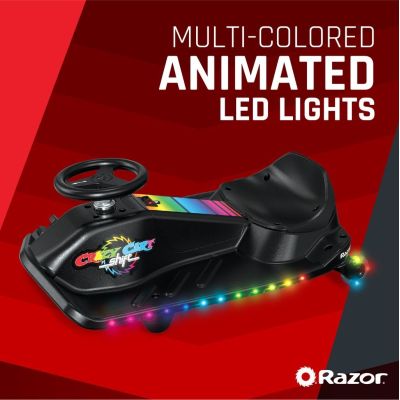 Razor CRAZY CART Shift Lightshow Lithium - Electric Drift Car