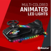 Razor CRAZY CART Shift Lightshow Lithium - Electric Drift Car