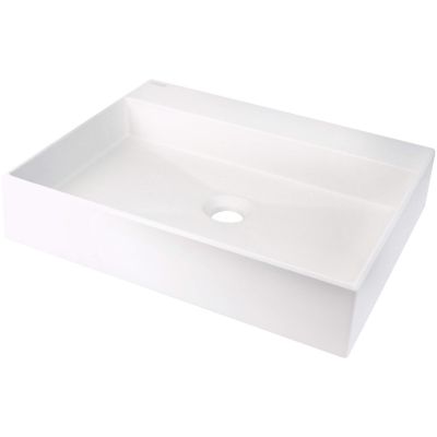 Granite countertop washbasin with tap space - 500x400 mm
