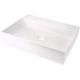 Granite countertop washbasin with tap space - 500x400 mm