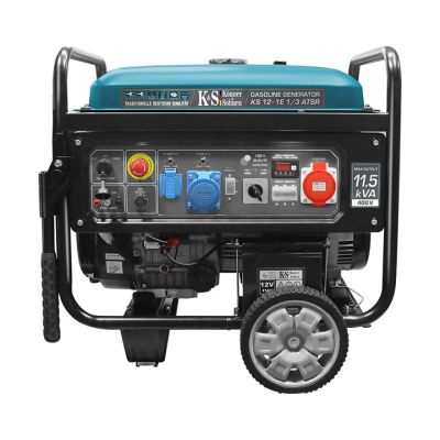 5. KS Gasoline generator KS 12-1E 1/3 ATSR 9.0kW 230/400V, electric start
