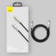 15. Baseus Cafule Series Metal Data USB-C / USB-C PD QC SCP 100W 5A 2 m cable - green