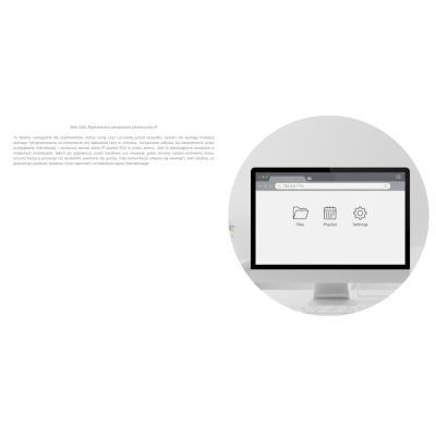 34. AVTEK DS2 55" INFORMATION MONITOR