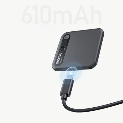 10. BOYA Notra Voice Recorder with AI Transcription - Black