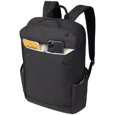10. Thule Lithos TLBP216 - Black Backpack Hiking Backpack Black Polyester