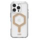 6. UAG Plyo Magsafe Protective Case for iPhone 16 Pro Compatible with MagSafe (Ice/Gold)
