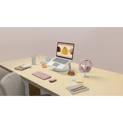 8. Logitech Pebble 2 M350s Pink Mouse